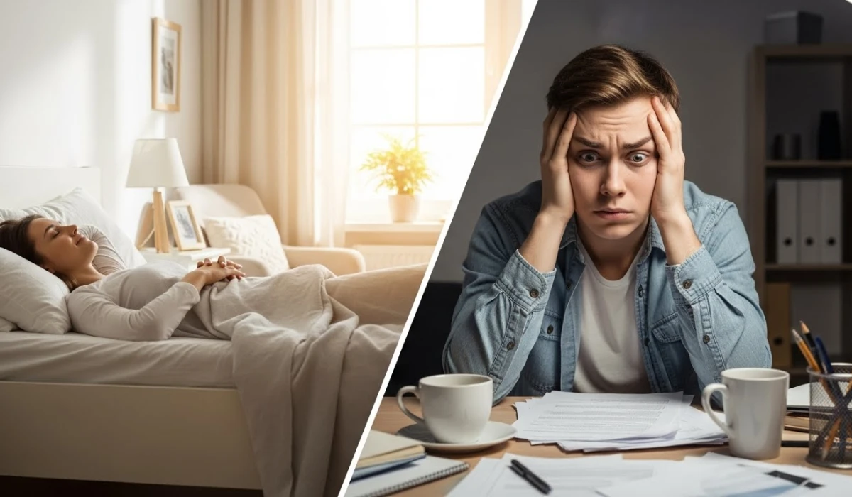 Hvile vs. stress: Mental påvirkning