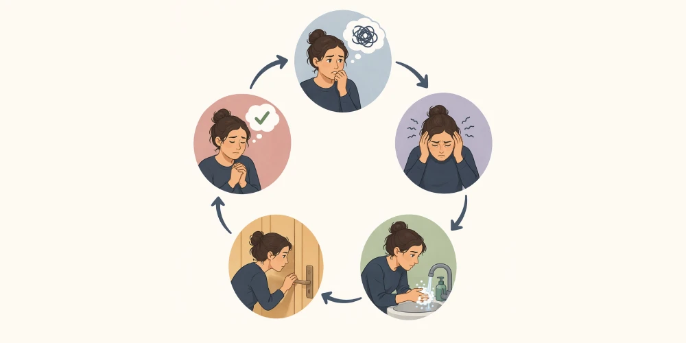 Forstå OCD-syklusen