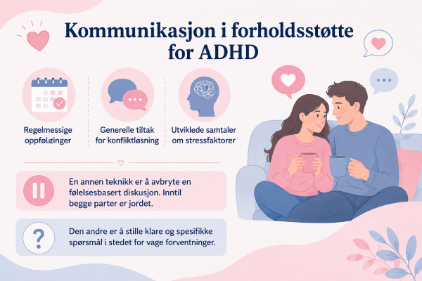 Kommunikasjon i forholdsstøtte for ADHD