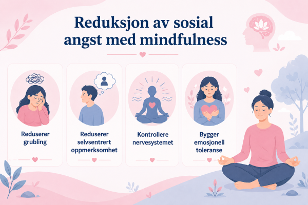 Reduksjon av sosial angst med mindfulness