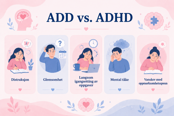 ADD vs. ADHD