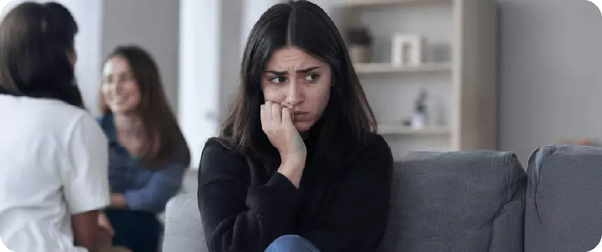 Symptomer på sosial angst